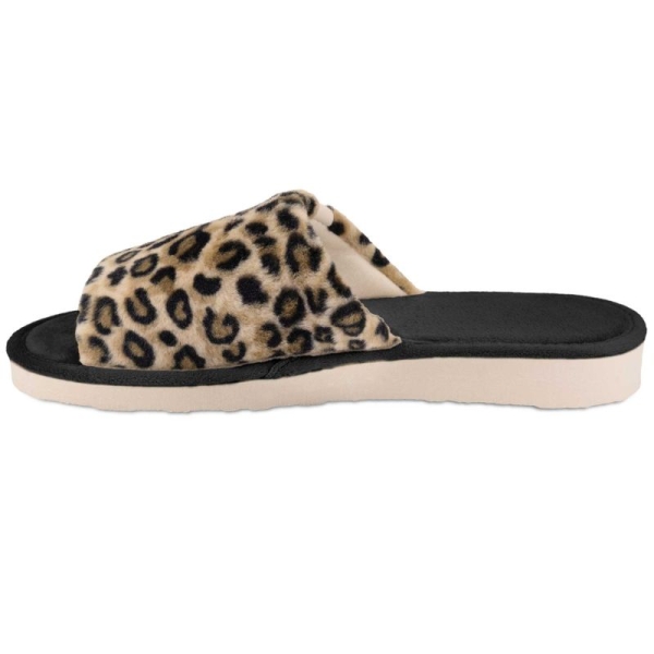 Pantofle damskie Meteor (Natural Style) NS-045 panterka
