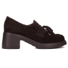 Mokasyny damskie na obcasie Wonders E-7141 CHARME TESTA