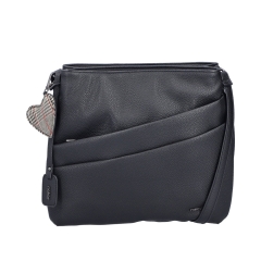 Rieker H1005-02 BLACK torebka damska EKO czarna