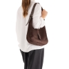 Rieker H1024-25 BROWN torebka damska EKO czekoladowa