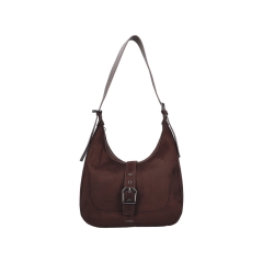 Rieker H1024-25 BROWN torebka damska EKO czekoladowa