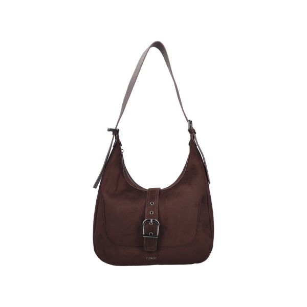 Rieker H1024-25 BROWN torebka damska EKO czekoladowa