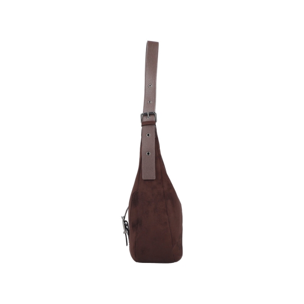 Rieker H1024-25 BROWN torebka damska EKO czekoladowa