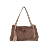 Rieker H1038-64 BEIGE torebka damska EKO ciemno beżowa