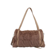 Rieker H1038-64 BEIGE torebka damska EKO ciemno beżowa