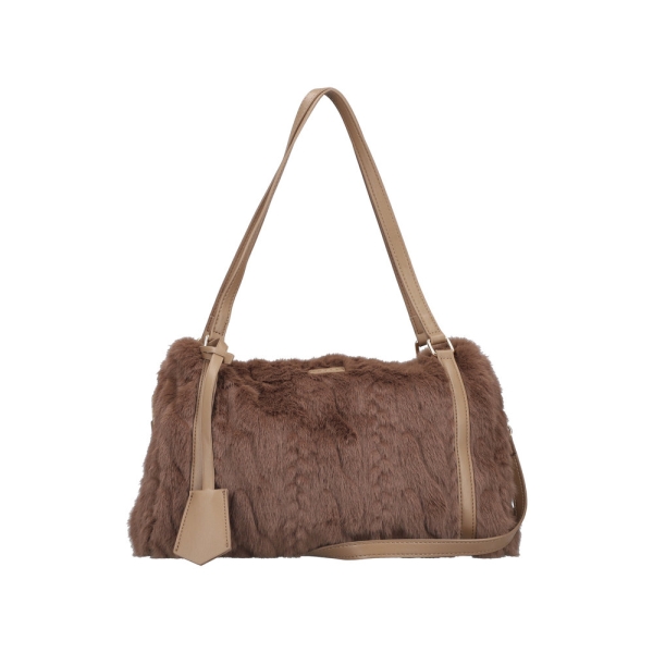 Rieker H1038-64 BEIGE torebka damska EKO ciemno beżowa