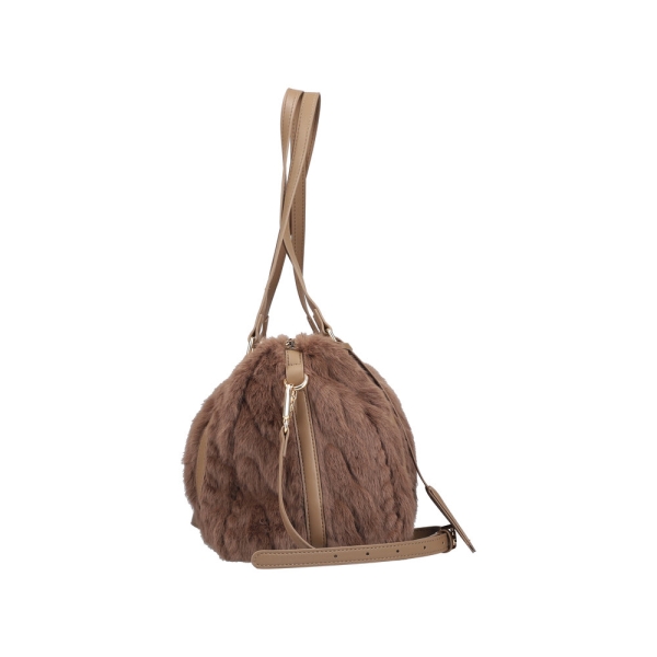 Rieker H1038-64 BEIGE torebka damska EKO ciemno beżowa