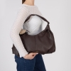 Rieker H1048-25 BROWN torebka damska EKO czekoladowa