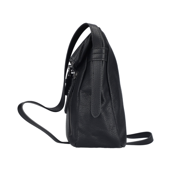 Rieker H1103-00 BLACK torebka damska EKO czarna