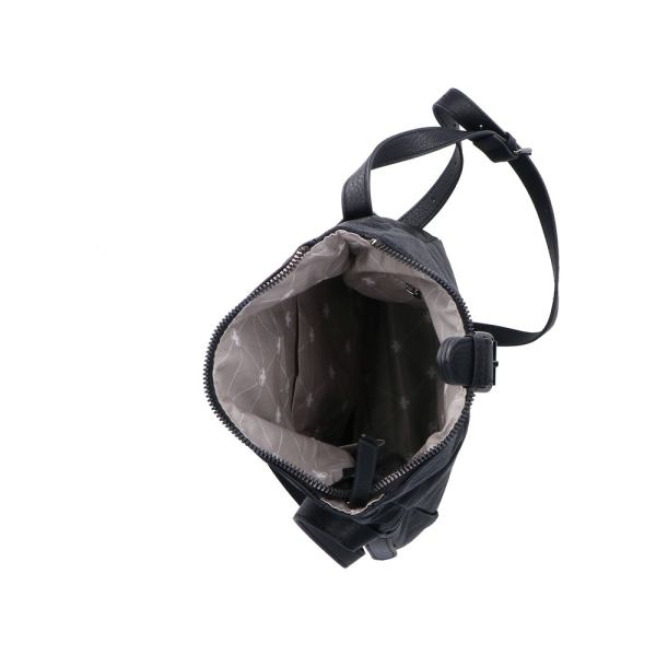 Rieker H1103-00 BLACK torebka damska EKO czarna