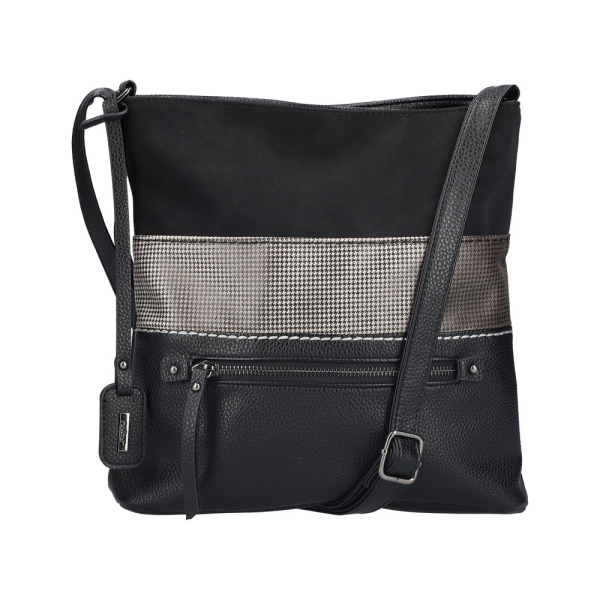 Rieker H1301-90 BLACK COMBINATION torebka damska EKO czarna