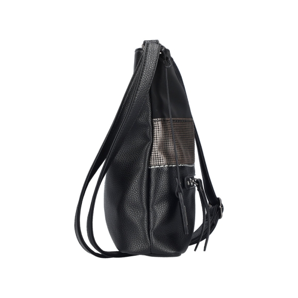 Rieker H1301-90 BLACK COMBINATION torebka damska EKO czarna