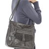 Rieker H1340-42 GREY torebka damska EKO ciemno szara