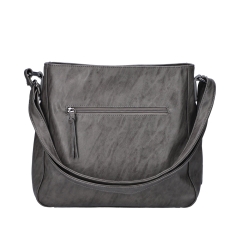 Rieker H1340-42 GREY torebka damska EKO ciemno szara