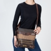 Rieker H1346-25 BROWN torebka damska EKO odcienie brązu