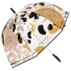 Anekke 42483-212 parasolka transparentna ze wzorem