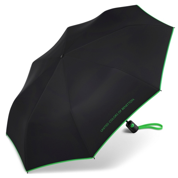Benetton 56601 Mini AC parasol damski czarny