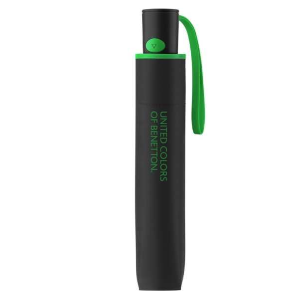 Benetton 56601 Mini AC parasol damski czarny