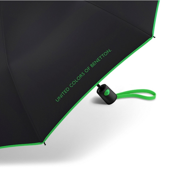 Benetton 56601 Mini AC parasol damski czarny