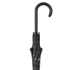Benetton 56906 Long AC parasol damski czarny w kropki
