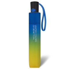 Benetton 59029 MINI AC GRADIENT parasol damski niebiesko-żółty
