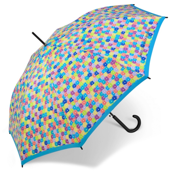 Benetton 59047 Long AC parasol damski wielokolorowy
