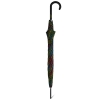 Benetton 59063 Long AC parasol damski czarny w kolorowe kropki