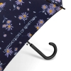 Benetton Happy Rain 59013 Long AC parasolka fioletowa w kwiaty