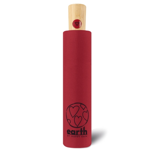 Happy Rain Earth 61302 Mini AC chili red parasol damski czerwony