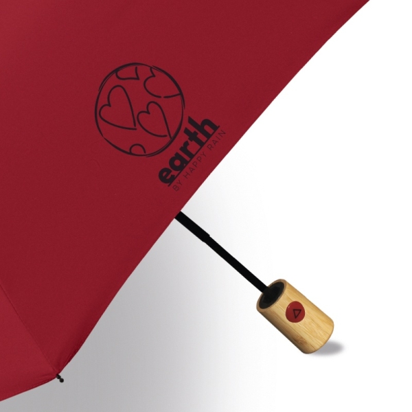 Happy Rain Earth 61302 Mini AC chili red parasol damski czerwony
