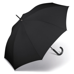 Essentials Happy Rain 41067 Long AC BLACK parasolka czarna