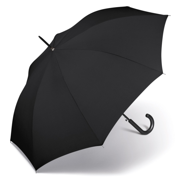 Essentials Happy Rain 41067 Long AC BLACK parasolka czarna