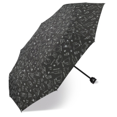 Essentials Happy Rain 42105 SUPER MINI CATS parasolka czarna w kotki