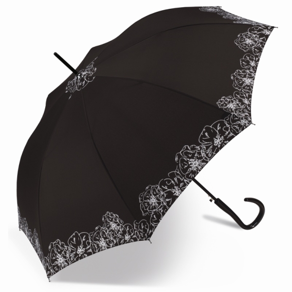 Pierre Cardin 82666 LONG AC parasolka czarna