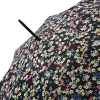 Happy Rain 41106 Long AC Millefleurs parasol damski czarny w kwiaty
