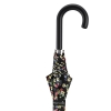 Happy Rain 41106 Long AC Millefleurs parasol damski czarny w kwiaty