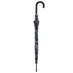 Happy Rain 41106 Long AC Millefleurs parasol damski granatowy w kwiaty