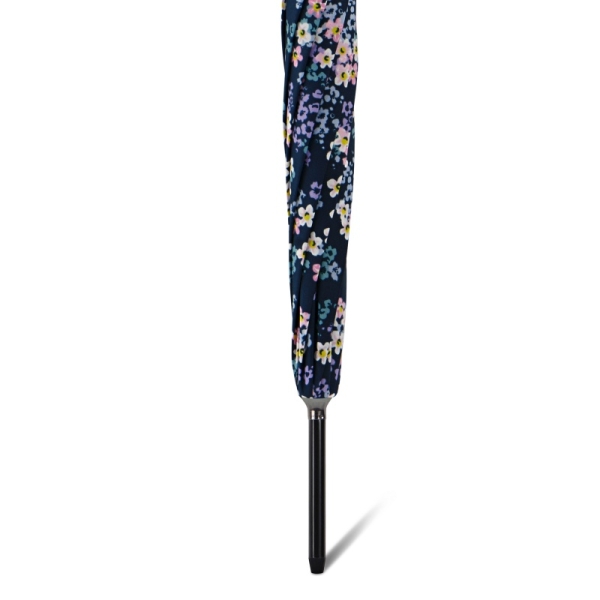 Happy Rain 41106 Long AC Millefleurs parasol damski granatowy w kwiaty
