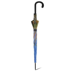 Happy Rain 74131 TRIFUN ART parasol damski fiolet/zieleń