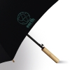 Happy Rain Earth 61101 Long AC Black parasol damski czarny