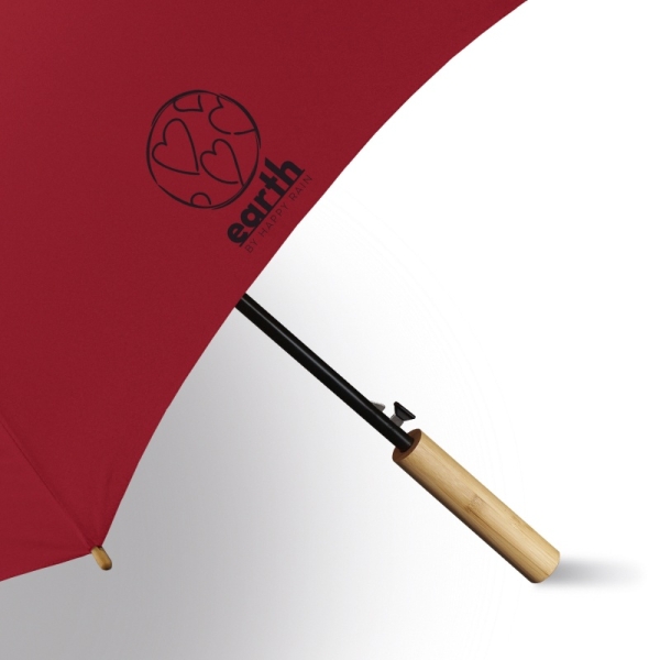 Happy Rain Earth 61102 Long AC chili red parasol damski czerwony