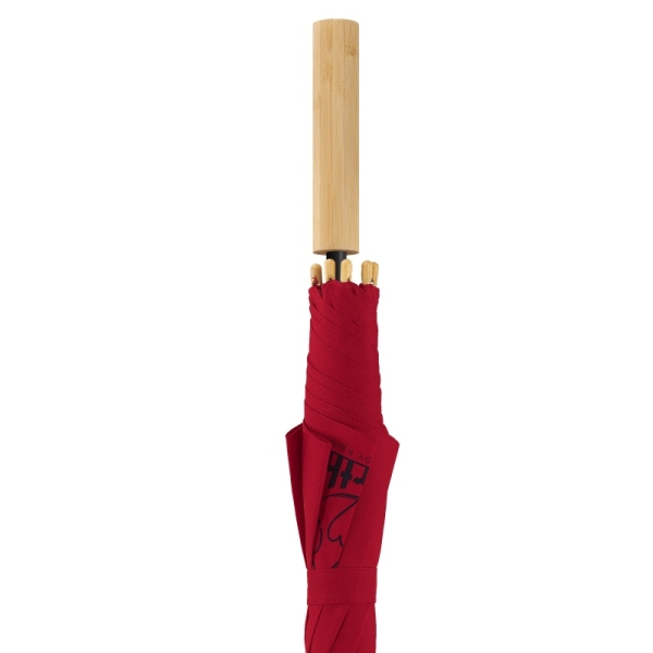 Happy Rain Earth 61102 Long AC chili red parasol damski czerwony