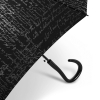 Pierre Cardin 82918 Long AC parasol damski czarny w napisy