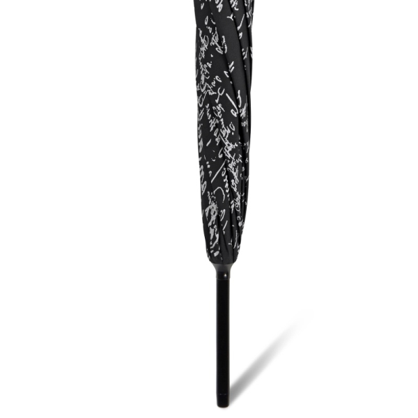 Pierre Cardin 82918 Long AC parasol damski czarny w napisy