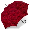 Pierre Cardin 83014 Long AC ROSE RED parasol damski w róże czerwony