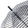 Pierre Cardin 83078 Long AC parasol transparentny w czarne paski