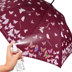 Magiczna parasolka bordowa MOTYLE ZMIENIAJĄCE KOLOR Sanfo AR 6093A 23