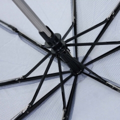 Parasolka męska czarna Susino 6610L wzór jodełka