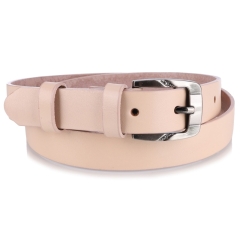 Marquis Belts pasek damski skórzany beżowy 85 cm