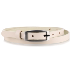 Marquis Belts pasek damski skórzany beżowy 85 cm